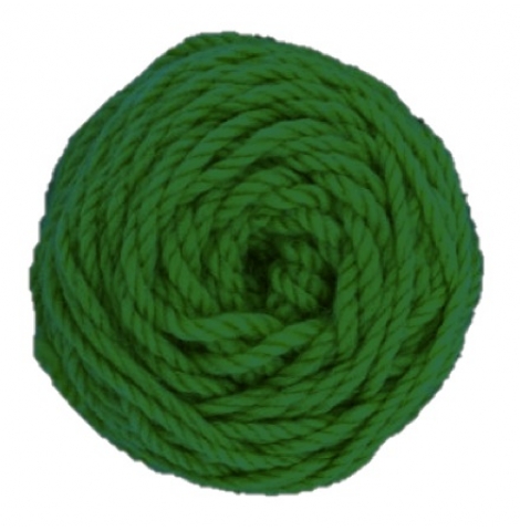 golden fleece - 16 ply Australian eco wool yarn 50g, emerald green